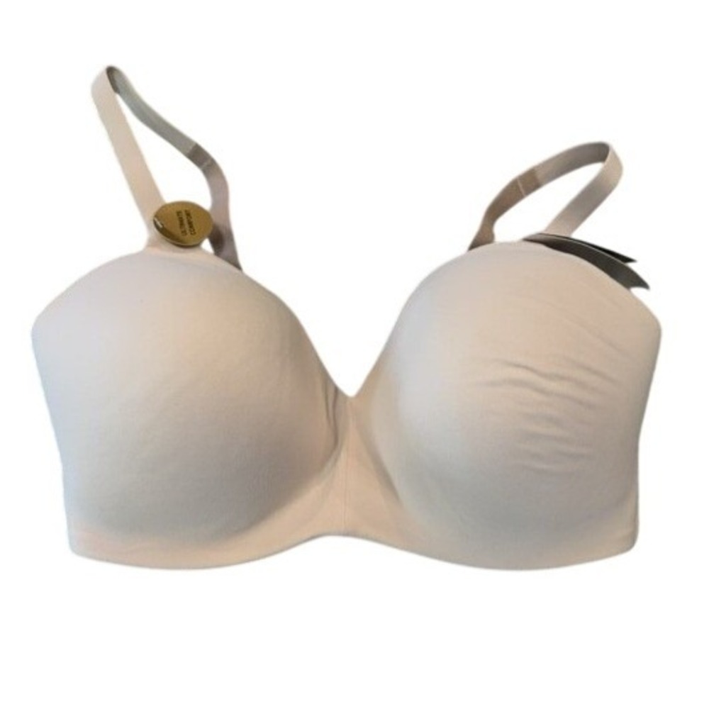 Wacoal How Perfect 34DD Nude Sand Wire Free T-Shirt Bra 852189 NWT